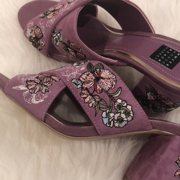 Suede slides ❤️ - Picture 3 of 5